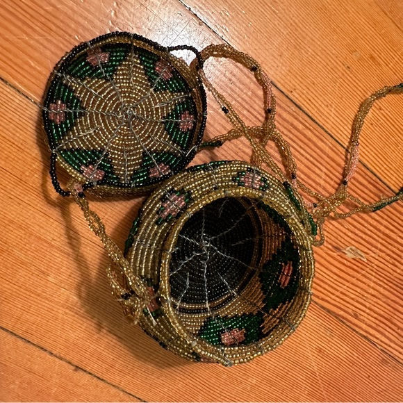 Vintage beaded purse - Picture 4 of 5